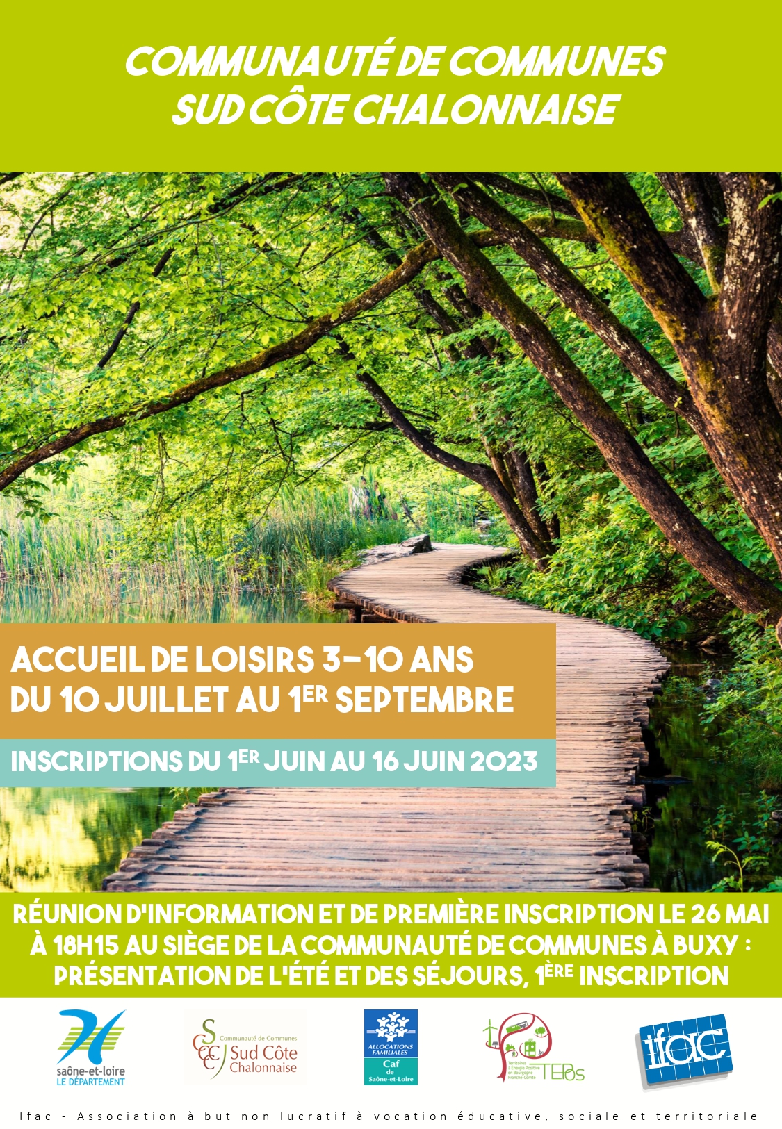Accueil De Loisirs - Vacances Juillet-Août 2023